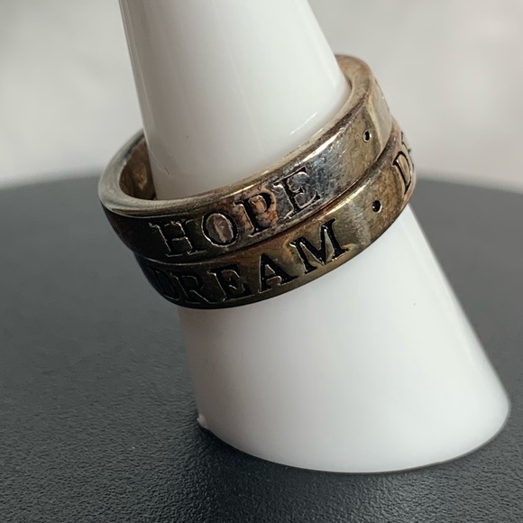 3/$10 SET HOPE & DREAM RINGS - Picture 4 of 15